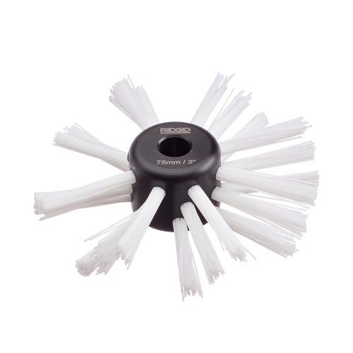 Immagine di Ridgid Spazzola in nylon con filamenti 0.5 mm per tubi da 75 mm, per stasatrice FlexShaft K9-204 68948