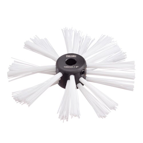 Immagine di Ridgid Spazzola in nylon con filamenti 0.5 mm per tubi da 100 mm, per stasatrice FlexShaft K9-204 68953
