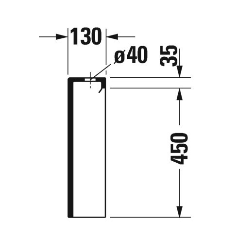 Immagine di Duravit VIU cassetta di sciacquo con batteria Dual Flush, pulsante finitura cromato, per attacco sinistra nascosto, capacità di sciacquo 6/3 l, WonderGliss, colore bianco 09420000051
