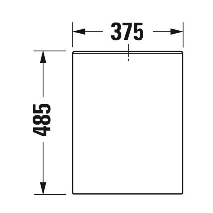 Immagine di Duravit VIU cassetta di sciacquo con batteria Dual Flush, pulsante finitura cromato, per attacco sinistra nascosto, capacità di sciacquo 6/3 l, WonderGliss, colore bianco 09420000051
