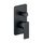 Nobili SEVEN miscelatore doccia monocomando a incasso, 2 vie, corpo incasso escluso, finitura velvet black SE124100BM