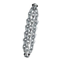 Immagine di Ridgid Demolitore FlexShaft K9-204, per tubi 75 mm (3"), 3 catene con riporti in metallo duro (usare con cavo 8 mm (5/16")) 64313