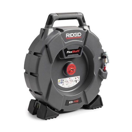 Immagine di Ridgid FlexShaft K9-102 Stasatrice per pulizia scarichi ad alta velocità 1 1/4"-2" (32 - 50 mm) con kit 64268