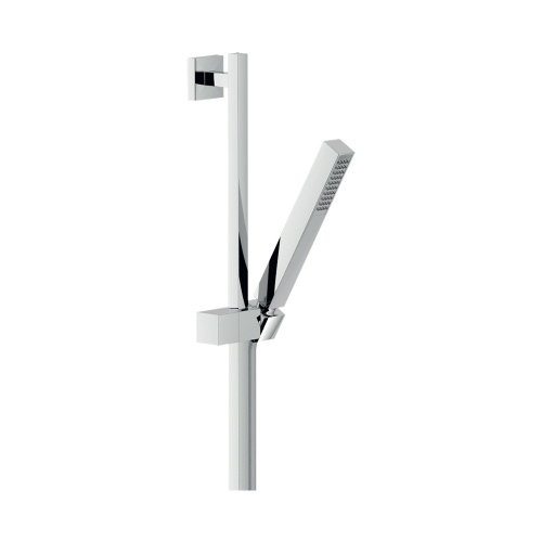 Immagine di Nobili SEVEN asta murale H.90 cm, con doccetta e supporto doccetta, finitura cromo AD140/21CR