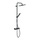Nobili SEVEN colonna doccia H.115 cm, con termostatico esterno, doccetta e supporto doccetta, colore mora finitura opaco SE124030/30BM