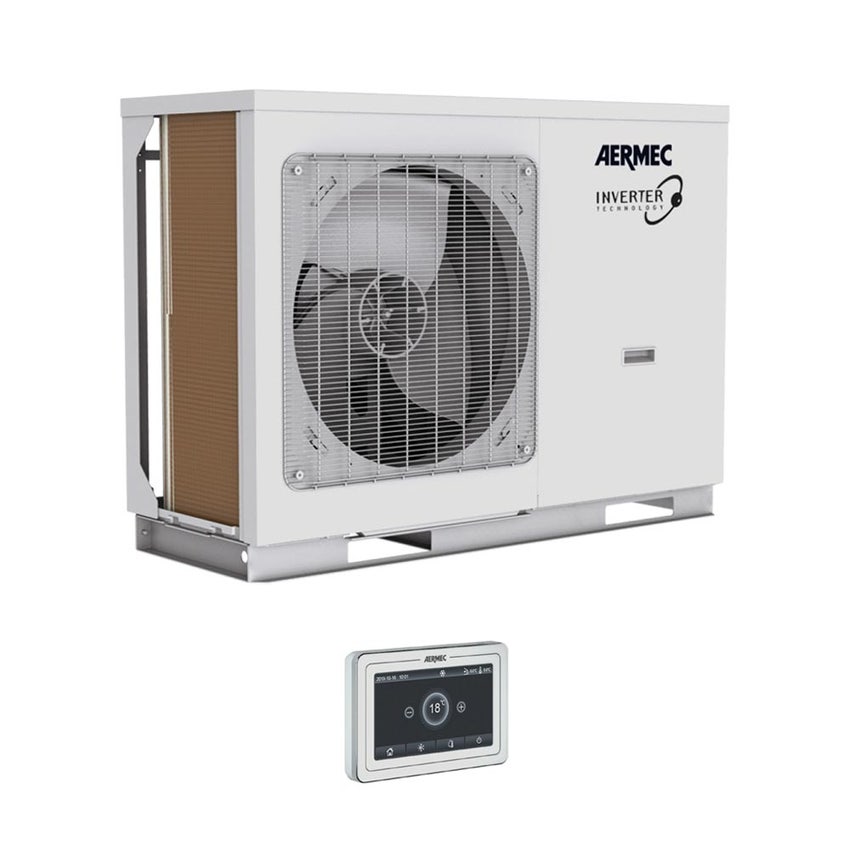 Immagine di Aermec HMI R32 Pompa di calore reversibile Inverter condensata ad aria 12 kW HMI140
