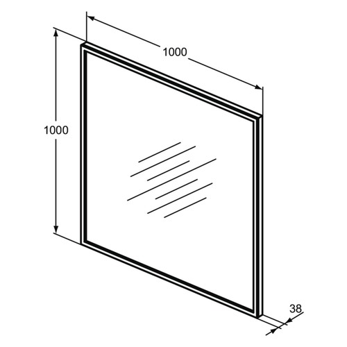 Immagine di Ideal Standard soluzione bagno completo, sanitari sospesi, lavabo 60 cm, colore bianco finitura lucido, doccia rettangolare 120x90, colore nero finitura pietra opaco, mobile sottolavabo 105 cm, finitura noce scuro, rubinetteria colore nero finitura opaco SING13