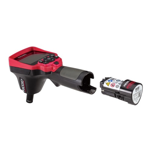 Immagine di Ridgid micro CA-350 Telecamera per ispezione con display TFT a colori da 3.5", con batteria 12 V Li-Ion e caricabatteria 55903