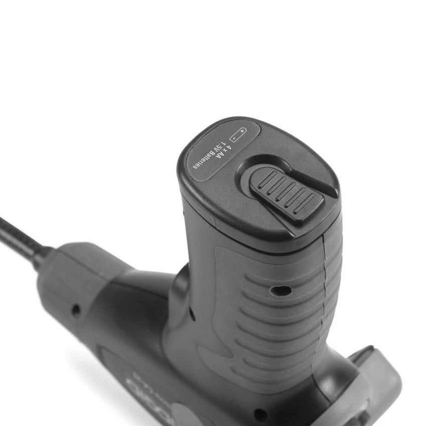 Immagine di Ridgid Kit composto da micro CA-25 telecamera compatta per ispezione con cavo da 1.2 m non prolungabile e rilevatore di gas combustibile, con sonda flessibile da 40 cm 40043+36163