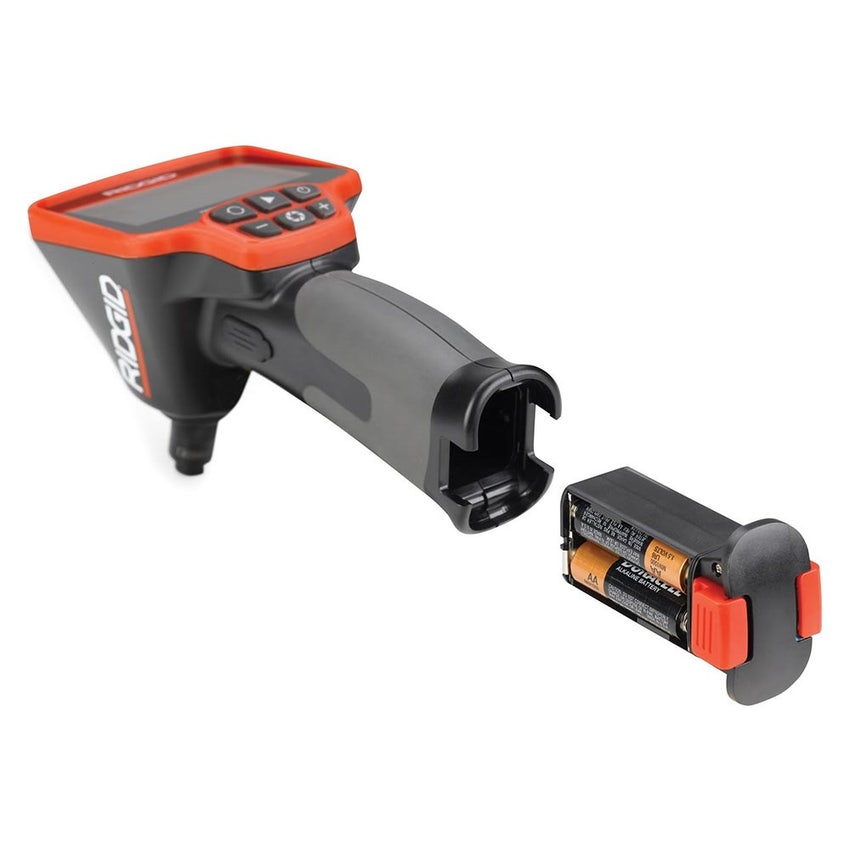 Ridgid 55903 micro CA-350 Telecamera per ispezione con display TFT a colori  da 3.5, con batteria 12 V Li-Ion e caricabatteria