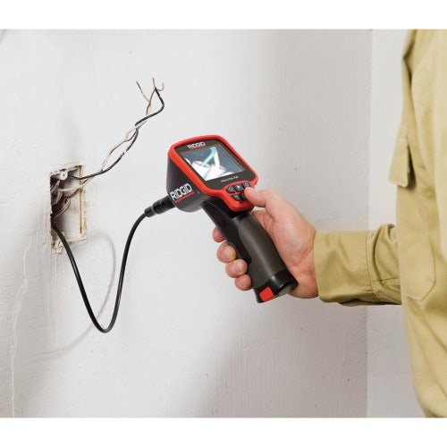 Immagine di Ridgid micro CA-150 Telecamera per ispezione con display LCD a colori da 3.5", cavo da 0.9 m prolungabile 36848