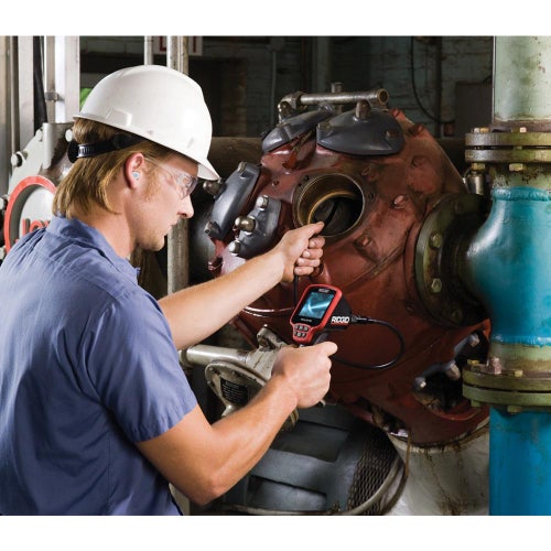 Immagine di Ridgid micro CA-150 Telecamera per ispezione con display LCD a colori da 3.5", cavo da 0.9 m prolungabile 36848