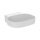 Ideal Standard LINDA-X lavabo da appoggio L.50 cm, ultrasottile, senza foro rubinetteria e senza troppopieno, colore bianco finitura lucido T498701