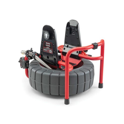 Immagine di Ridgid Ruota SeeSnake Compact C40 con tecnologia TruSense, cavo 40 m per tubazioni da 1 1/2" a 6" (40-150 mm) 63668