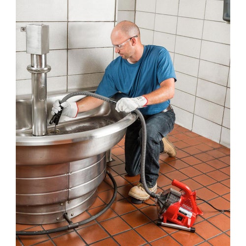 Immagine di Ridgid PowerClear Stasatrice 230 V per condutture di scarico da 3/4" a 1 1/2" (20-40 mm) 59143