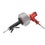 Immagine di Ridgid K-45AF-5 Stasatrice 110 V (UK) per condutture di scarico da 3/4" a 2 1/2" (20-75 mm), con cavo C-1IC e C-6 con tamburo interno, set di utensili e cassetta di trasporto 37343