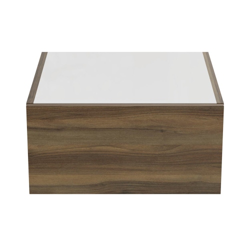 Immagine di Ideal Standard ADAPTO base sospesa L.50 cm, in truciolare nobilitato, finitura noce scuro U8421FW