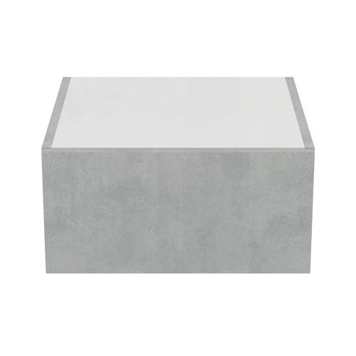 Immagine di Ideal Standard ADAPTO base sospesa L.50 cm, in truciolare nobilitato, finitura cemento U8421FX