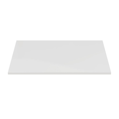 Immagine di Ideal Standard ADAPTO top L.50 cm, per basi sospese o barre di giunzione, colore bianco finitura lucido U8412WG