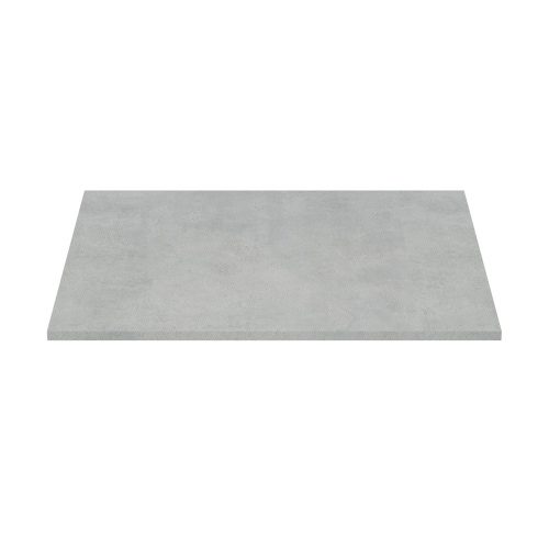 Immagine di Ideal Standard ADAPTO top L.50 cm, per basi sospese o barre di giunzione, finitura cemento U8412FX