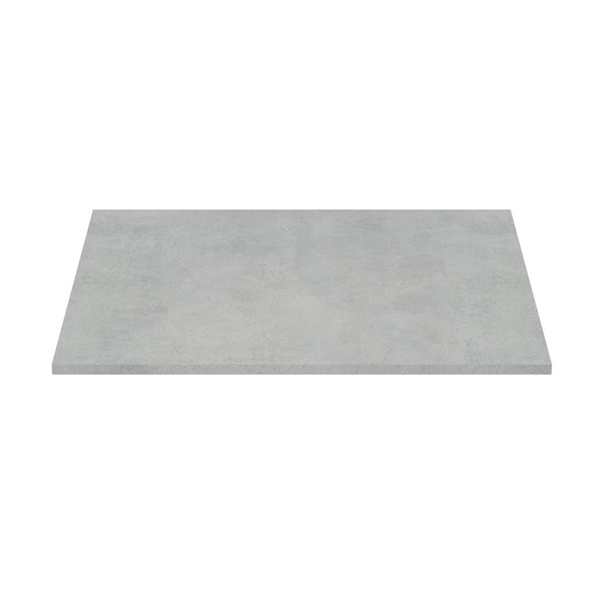 Immagine di Ideal Standard ADAPTO top L.50 cm, per basi sospese o barre di giunzione, finitura cemento U8412FX