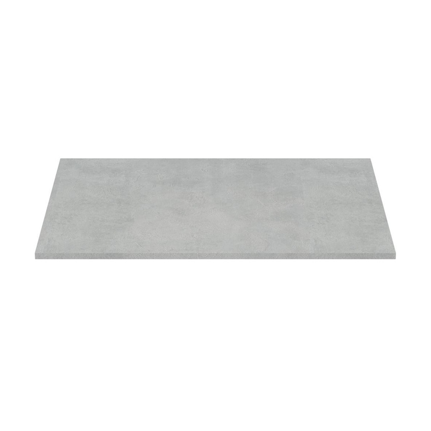 Immagine di Ideal Standard ADAPTO top L.60 cm, per basi sospese o barre di giunzione, finitura cemento U8413FX