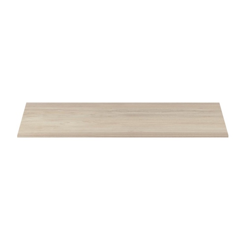 Immagine di Ideal Standard ADAPTO top L.105 cm, per basi sospese o barre di giunzione, finitura legno miele U8416FF