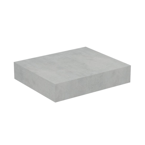 Immagine di Ideal Standard ADAPTO mensola L.60 cm, in truciolare nobilitato, finitura cemento U8405FX