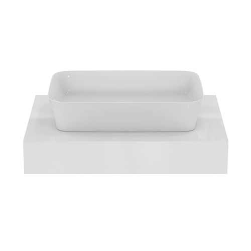 Immagine di Ideal Standard ADAPTO mensola L.70 cm, in truciolare nobilitato, colore bianco finitura lucido U8406WG