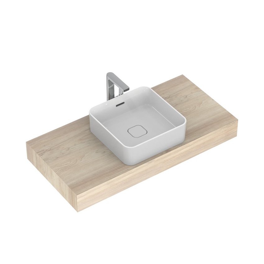 Immagine di Ideal Standard ADAPTO mensola L.105 cm, in truciolare nobilitato, finitura legno miele U8408FF