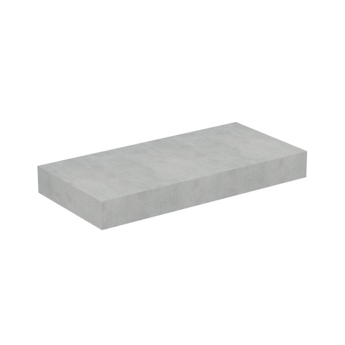 Immagine di Ideal Standard ADAPTO mensola L.105 cm, in truciolare nobilitato, finitura cemento U8408FX