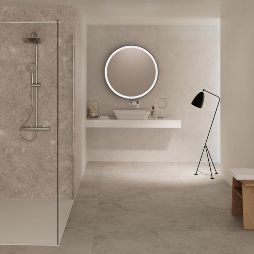 Immagine di Ideal Standard ADAPTO mensola L.150 cm, in truciolare nobilitato, colore bianco finitura lucido U8593WG