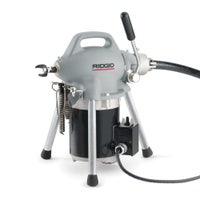 Immagine di Ridgid K-50 Stasatrice a cavi frazionabili compatta 230 V per condutture di scarico da 3/4" a 4" (20-110 mm), con guanto per stasatrici 11971