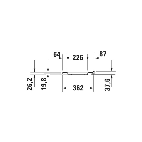 Immagine di Duravit No.1 sedile con coperchio con cerniere in acciaio inox, con chiusura rallentata, colore bianco 0021390000
