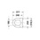 Immagine di Duravit No.1 sedile con coperchio con cerniere in acciaio inox, con chiusura rallentata, colore bianco 0021390000