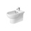 Immagine di Duravit No.1 bidet a pavimento, monoforo, con troppopieno e bordo per rubinetteria, colore bianco 2297100000