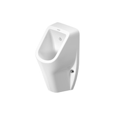 Immagine di Duravit No.1 orinatoio, entrata posteriore nascosta, senza brida, senza mosca, colore bianco 2819300000