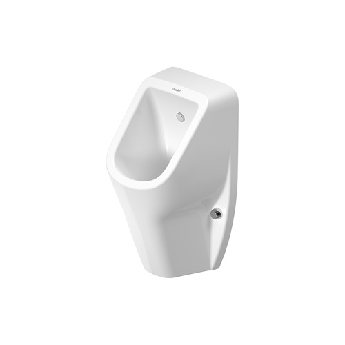 Immagine di Duravit No.1 orinatoio, entrata posteriore nascosta, senza brida, senza mosca, colore bianco 2819300000