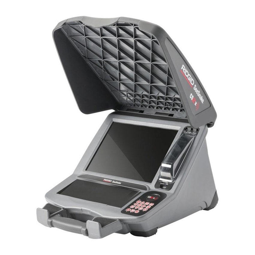 Immagine di Ridgid CS12x SeeSnake Monitor con registrazione digitale, streaming e Wi-Fi, con display LCD a colori da 12.1" 57278