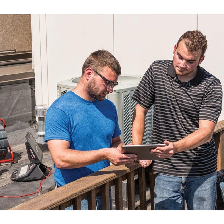 Immagine di Ridgid CS12x SeeSnake Monitor con registrazione digitale, streaming e Wi-Fi, con display LCD a colori da 12.1" 57278