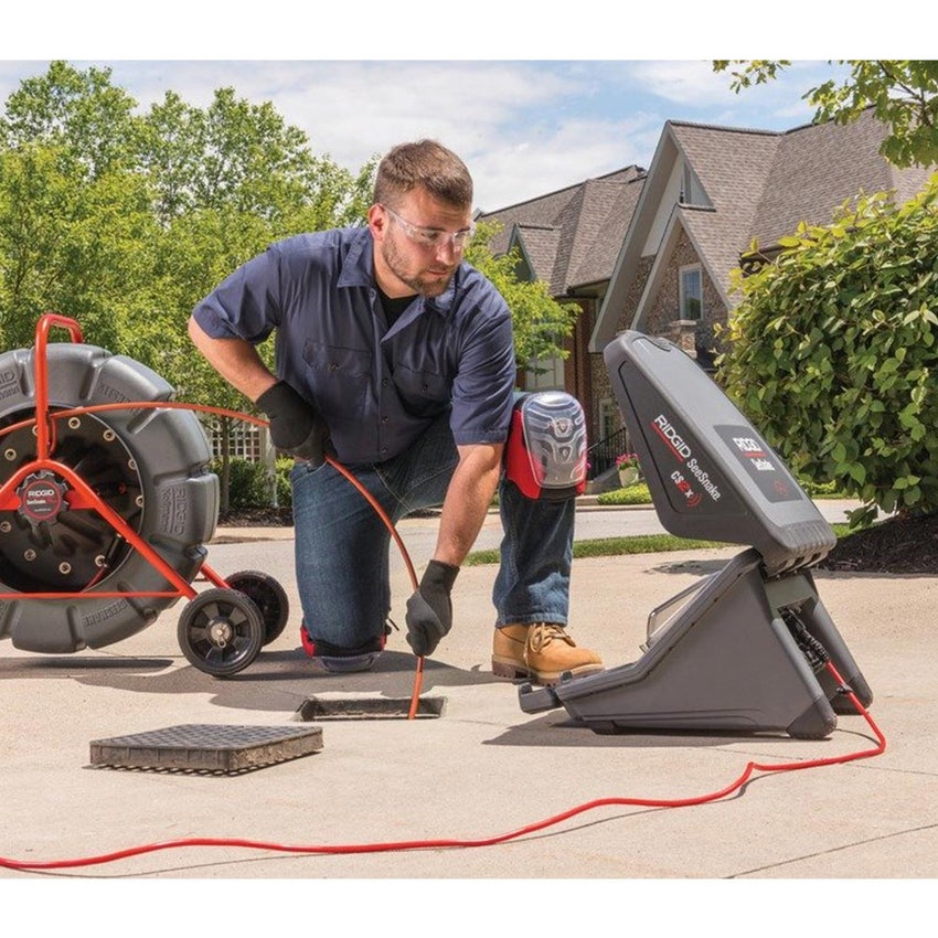 Immagine di Ridgid CS12x SeeSnake Monitor con registrazione digitale, streaming e Wi-Fi, con display LCD a colori da 12.1" 57278