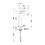 Immagine di Duravit No.1 miscelatore monocomando lavabo L, H.27 cm, senza scarico, MinusFlow, finitura cromo N11032002010