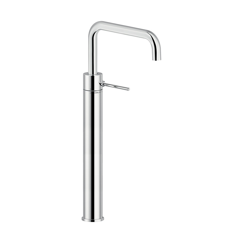 Immagine di Nobili VELIS miscelatore monocomando per bacinella H.46 cm, senza scarico, finitura cromo VE125128/3CR