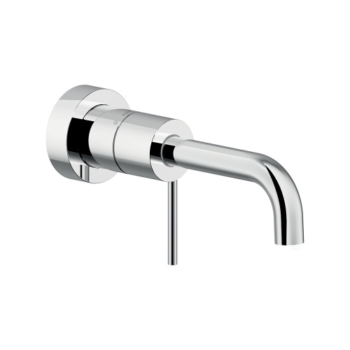 Immagine di Nobili VELIS miscelatore monocomando per lavabo a parete, senza scarico, finitura cromo VE125198/1CR