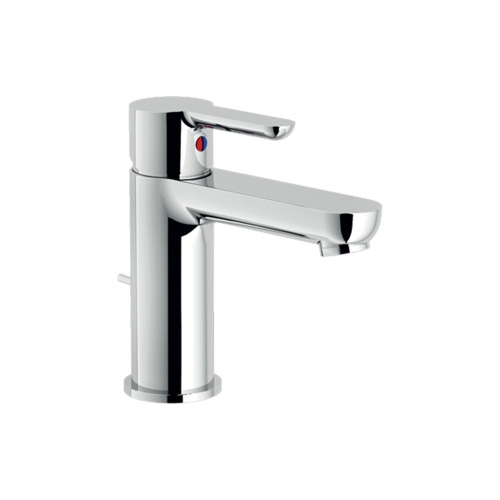 Immagine di Nobili ABC miscelatore monocomando lavabo H.14 cm, con scarico, finitura cromo AB87118/20CR