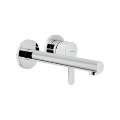 Immagine di Nobili ABC miscelatore monocomando per lavabo P.20 cm, ad incasso a parete, senza scarico, finitura cromo AB87199/1CR