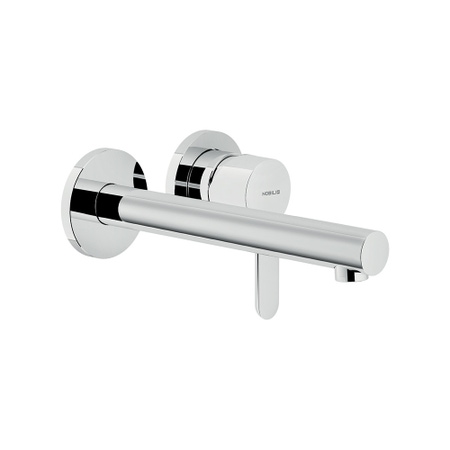 Immagine di Nobili ABC miscelatore monocomando per lavabo P.20 cm, ad incasso a parete, senza scarico, finitura cromo AB87199/1CR