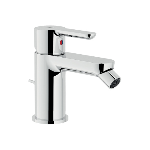 Immagine di Nobili ABC miscelatore monocomando per bidet H.13 cm, con scarico, finitura cromo AB87119/1CR