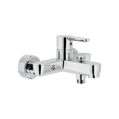 Immagine di Nobili ABC miscelatore monocomando esterno per vasca, con deviatore, finitura cromo AB87110/1CR