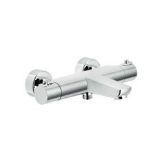 Immagine di Nobili ACQUAVIVA termostatico esterno per vasca L.28 cm, finitura cromo VV103010/1CR